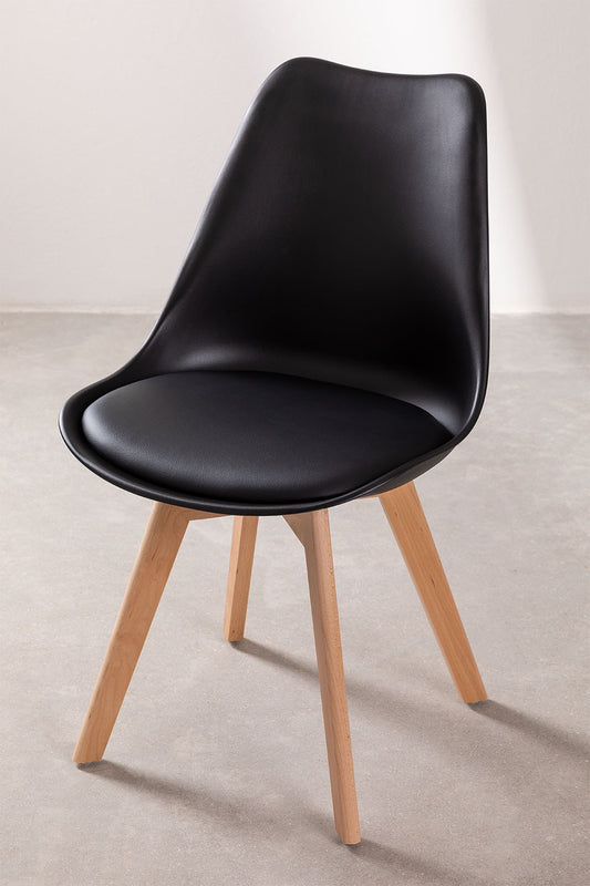 Juego de 4 Silla Tulip con Cojín Black Friday